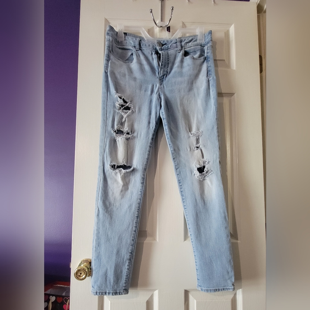 AE American Eagle Hi-rise Jegging 14 Regular